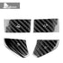 Dry Carbon Fiber Steering Wheel Radio Adjustment Button Trim For Corvette C8 2020-2022